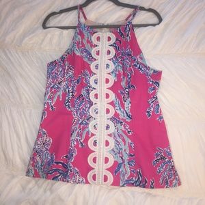 Lilly Pulitzer High Neck Tank